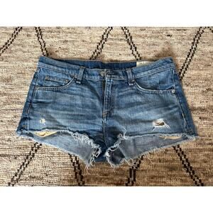 rag & bone Mila Cutoff Jean Shorts size 28